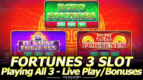 Fortunes 3 Echo Fortunes Slot Video .
